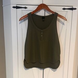 Wild Fable Olive Green Tank Top